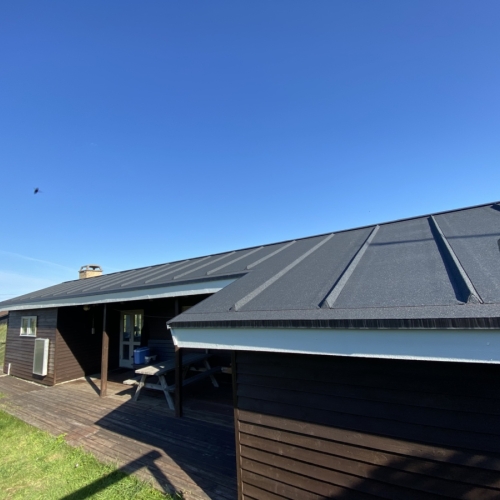 Nyt tag udført af tømrer i Nordjylland